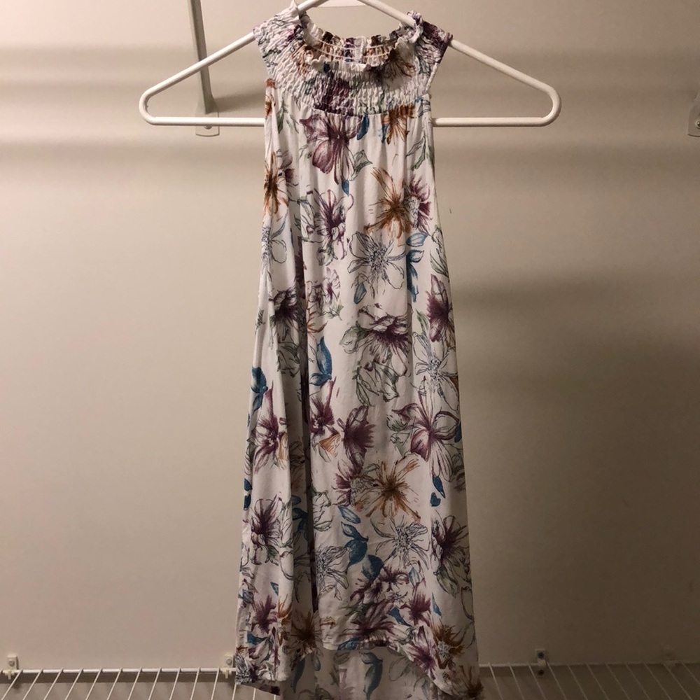 Floral halter